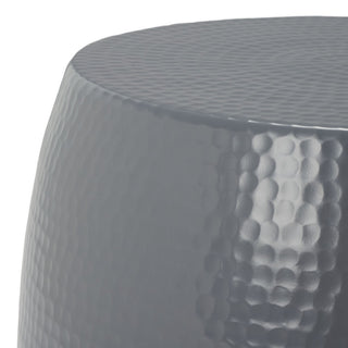 Safavieh Odin Round Stool, Dark Grey