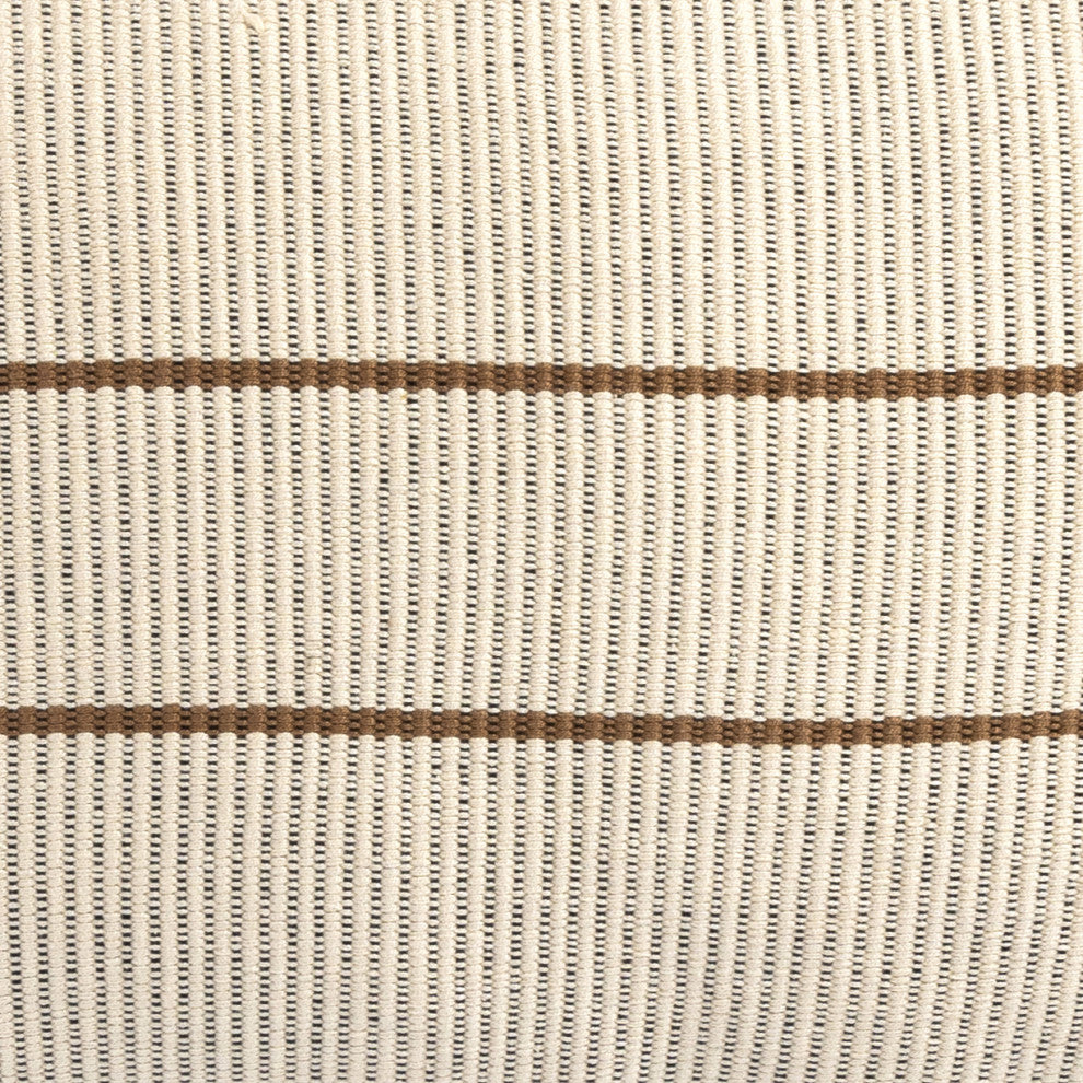 Handwoven Merido Pillow, Beige, 14"x20"