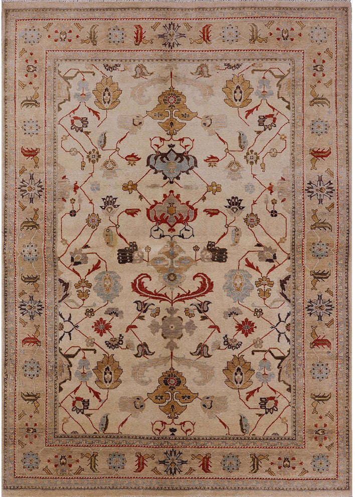 Ahgly Company Indoor Rectangle Mid-Century Modern Area Rugs, 6' x 9'