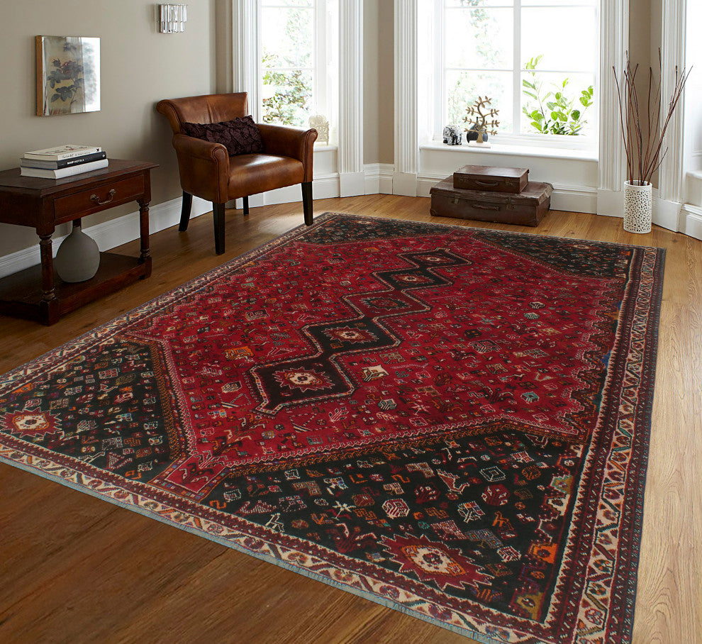 Semi-Antique Harley Red Rug