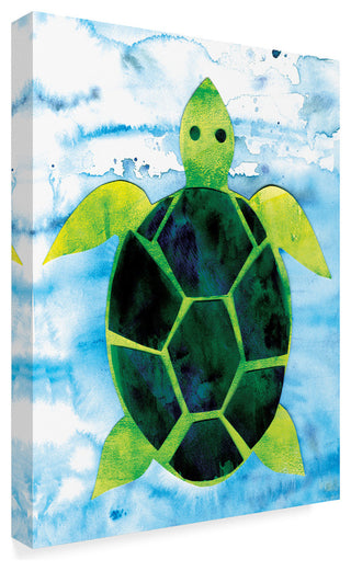 "Sea Turtle" by Summer Tali Hilty, Canvas Art