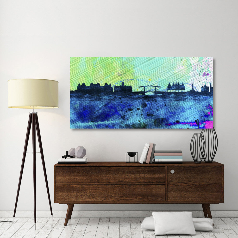 "Amsterdam City Skyline" Fine Art Print