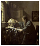 "The Astronomer" Digital Paper Print by Johannes Vermeer, 28"x32"
