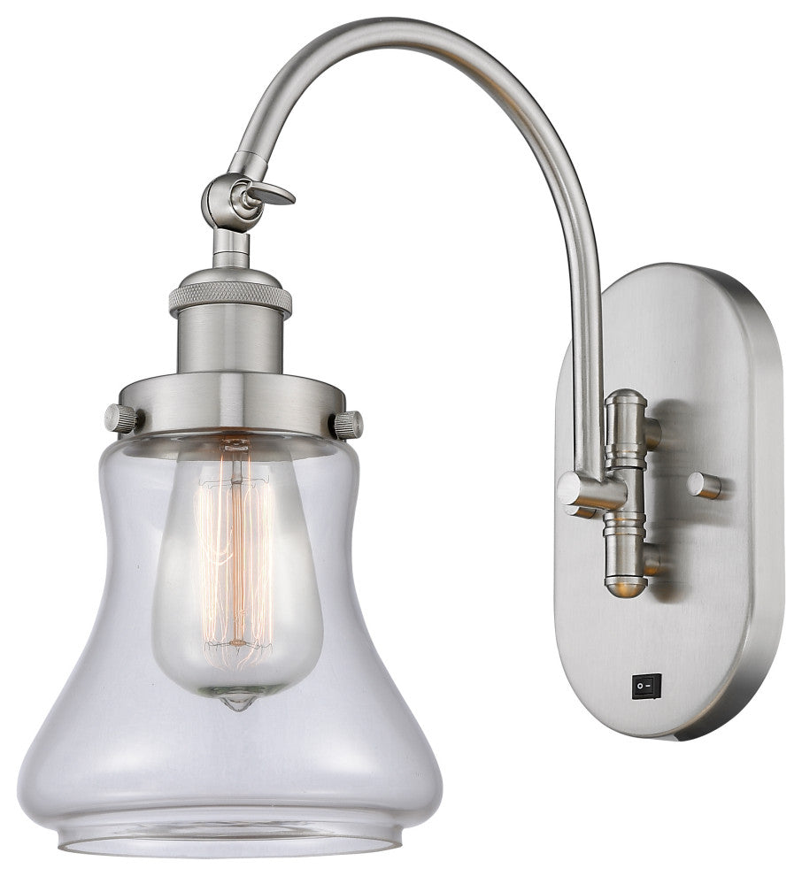 Innovations 918-1W-SN-G192-LED 1 Light Sconce, Brushed Satin Nickel
