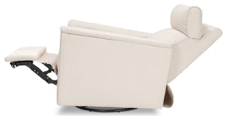 Willa Plus Power Glider Recliner w/ Power Headrest, Performance Ivory Boucle