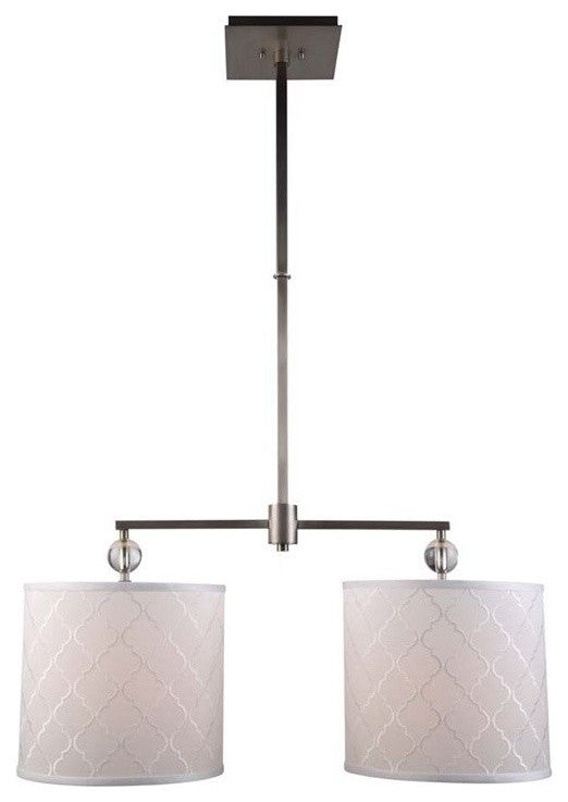 Elegant Lighting Gemma Collection Chandelier, Vintage Nickel