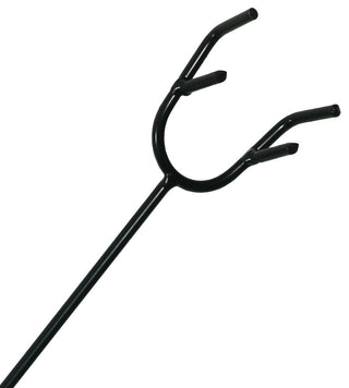 Sunnydaze Fire Poker 26" Steel Fireplace Fire Pit Accessory With Wood Handle
