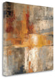 "Silver And Amber" By Silvia Vassileva, Giclee Print on Gallery Wrap Canvas