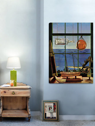 "Naval Convoy" Painting Print on Canvas by John Atherton