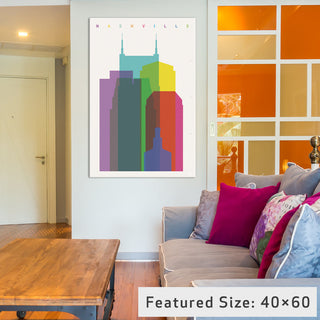 "Nashville" by Yoni Alter, 26x18x1.5