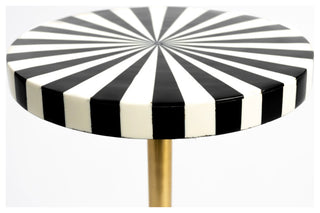 Modern Retro Side Table, Bold Monkey Strike Lucky