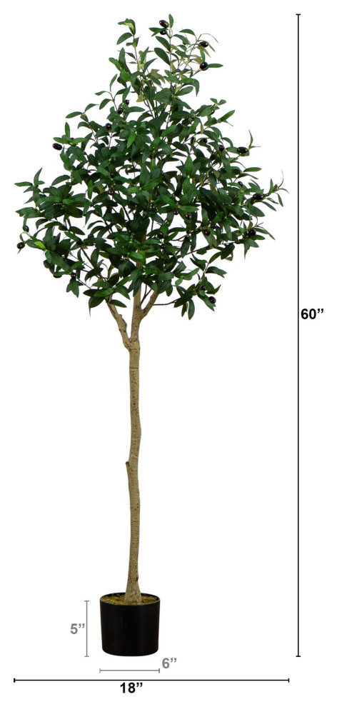 5ft. Artificial Olive Tree
