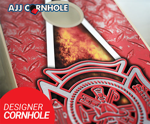 Fireman Cornhole Set