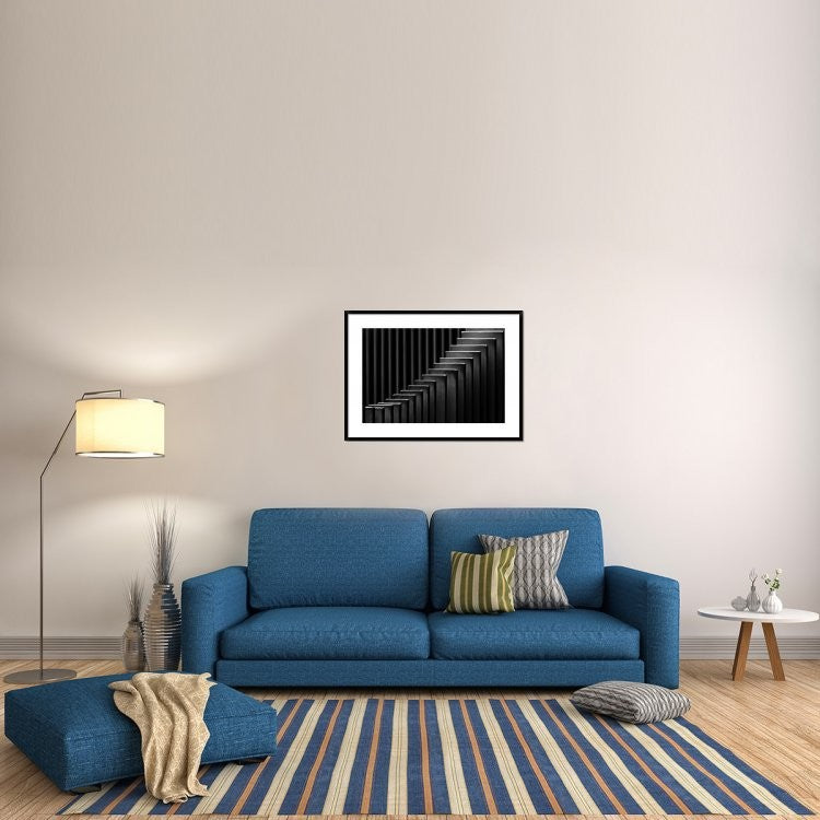 "Upward" Framed Digital Print by Hans-Wolfgang Hawerkamp, 38"x28"