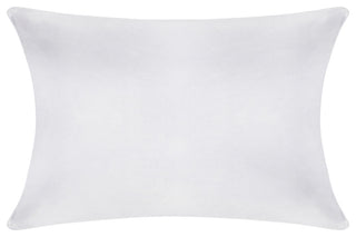 A1HC Throw Pillow Insert, Down Alternative Fill, Single, White, 12"x20"