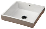 Lacava Cube Collection Lavatory, White
