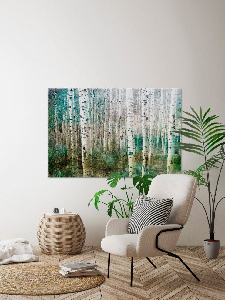 "Aspen Green" Fine Art Canvas Print, 18"x12"