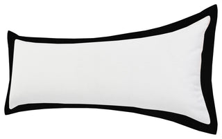 Lumen Empire Bordered Throw Pillow, 14"x36"