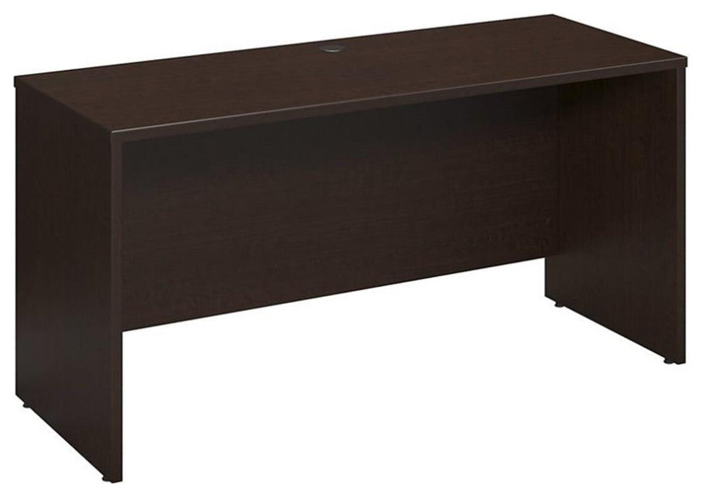 Series C 60W x 24D Credenza Desk in Mocha Cherry - Engineered Wood