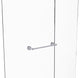 Waverly Place 18" Shower Door Towel Bar, Satin Chrome