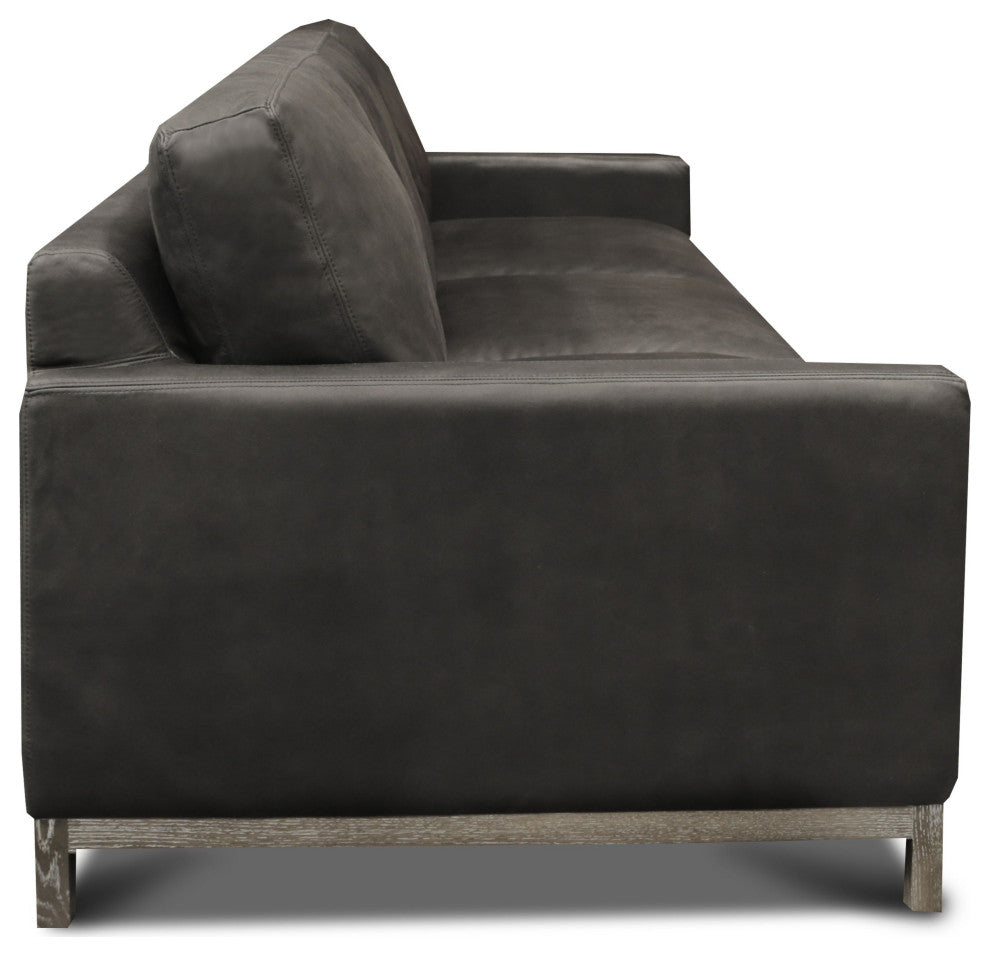 Monterrey 100% Top Grain Leather Americana Sofa