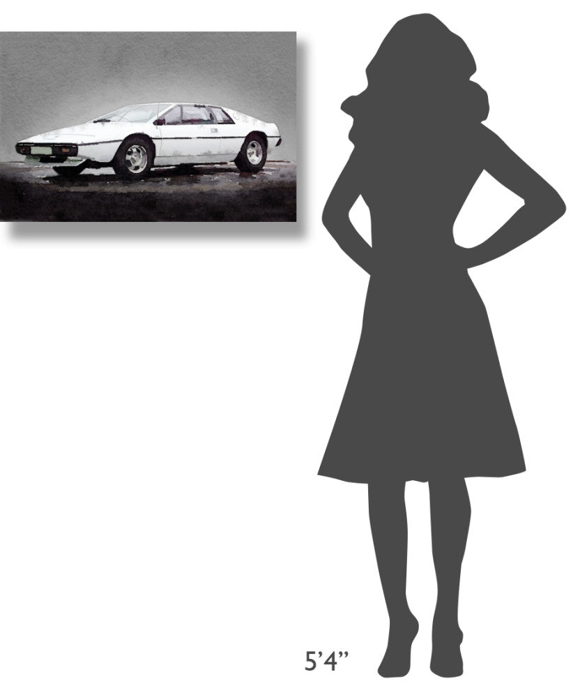 "1976 Lotus Esprit Coupe" Fine Art Print