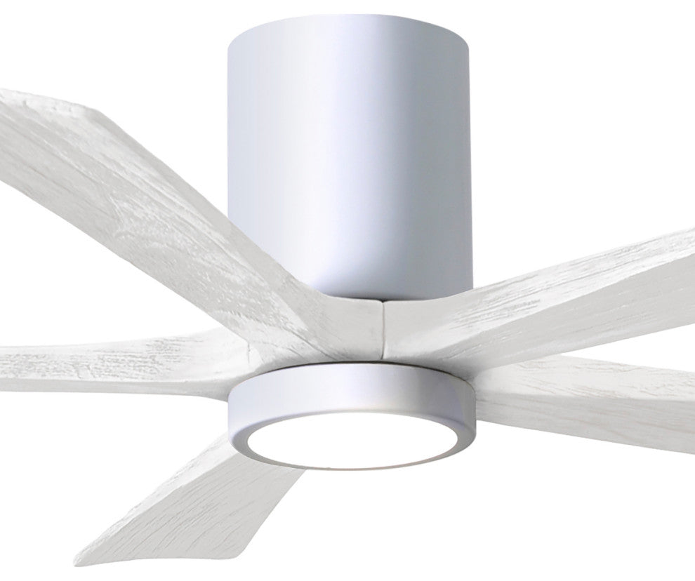 Irene-5HLK 52" Ceiling Fan, Gloss White/Matte White
