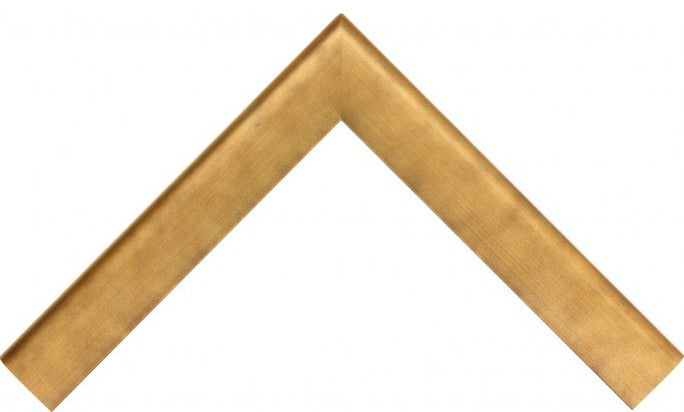 Pale Gold Picture Frame, 2", Easle Back, Contemporary, 5 x 7