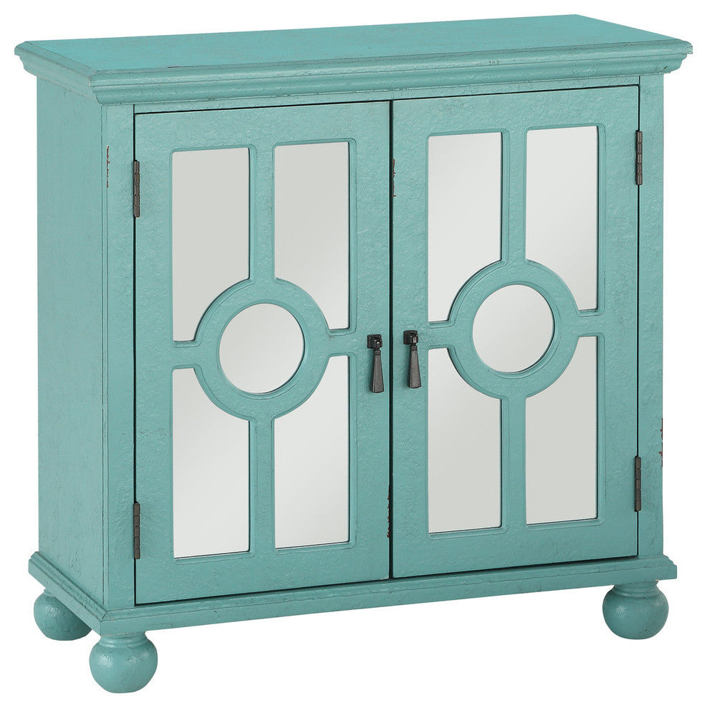 Chai Accent Chest, Aqua