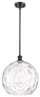 Innovations 516-1S-BK-G1215-14-LED 1-Light Pendant, Matte Black