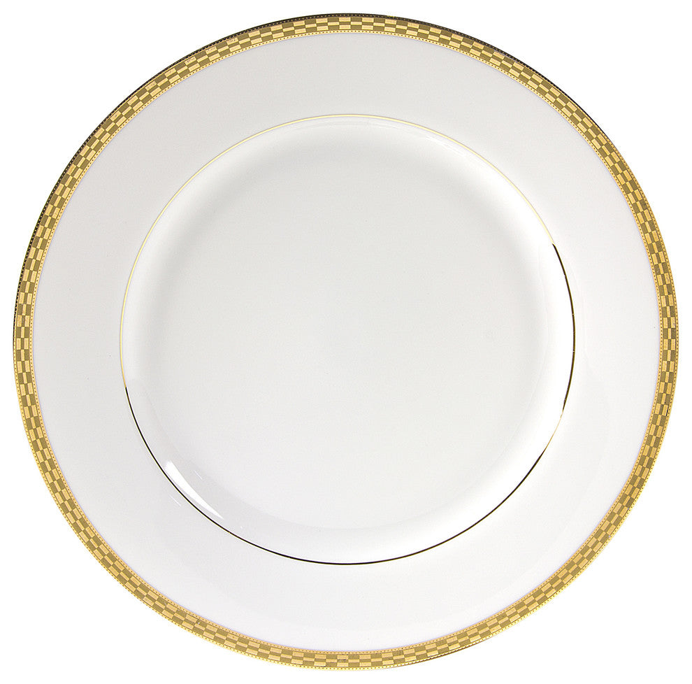 Athens Dinner Plates, Set of 6, Gold
