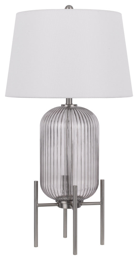 Belleville Fluted Glass Table Lamp