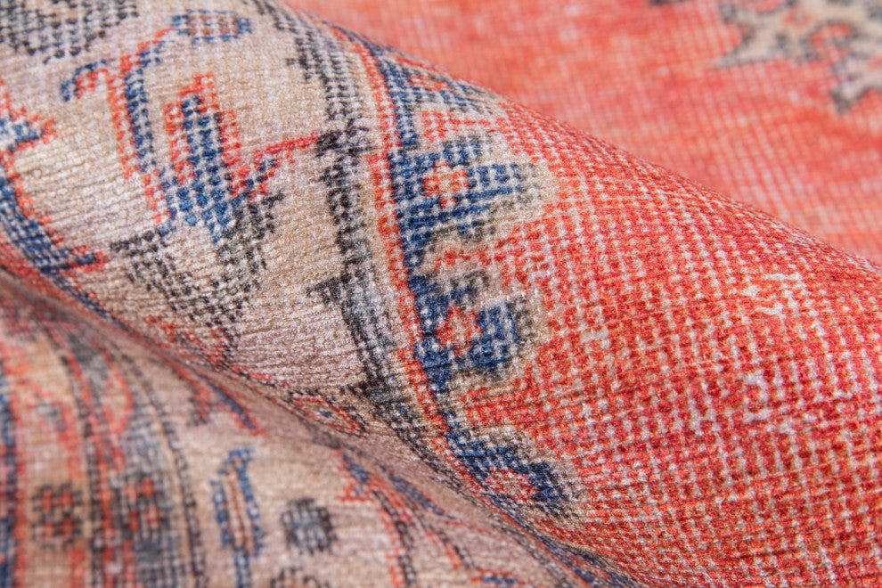 Momeni Afshar AFS12 Area Rug, Red, 3'x5'