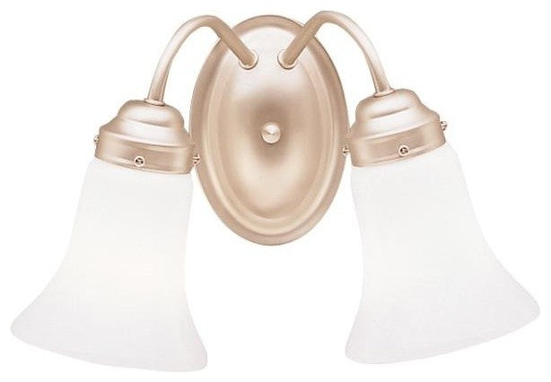 Bath 2-Light, Brushed Nickel