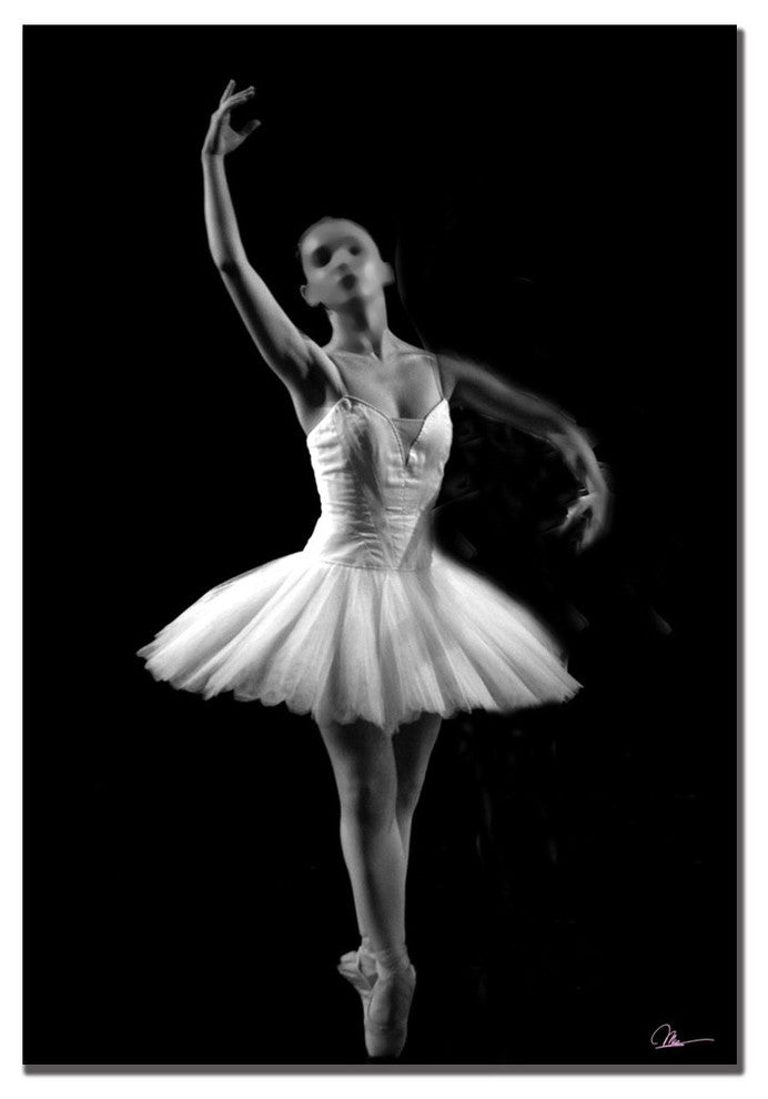 'Ballerina III' Canvas Art by Martha Guerra