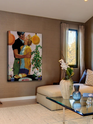 "Man With a Past" Painting Print on Wrapped Canvas