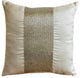 White Decorative Pillow Covers 12"x12" Silk, White Sparkle