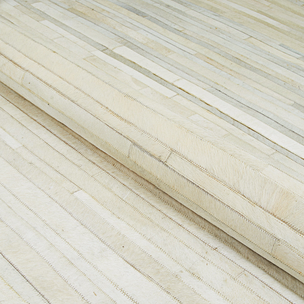 Couristan Chalet Plank Area Rug, Ivory, 3'6"x5'6"