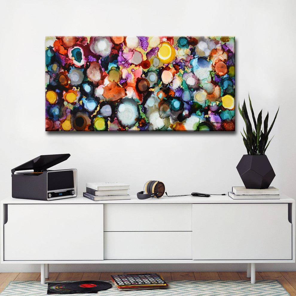 Ready2HangArt 'Festive Jewels' by Norman Wyatt, 20"x40"