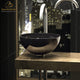 Ginevra Round Crystal Vessel Sink