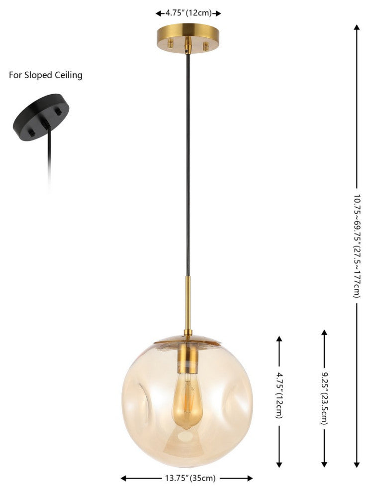 Safavieh Cyril 10" Pendant