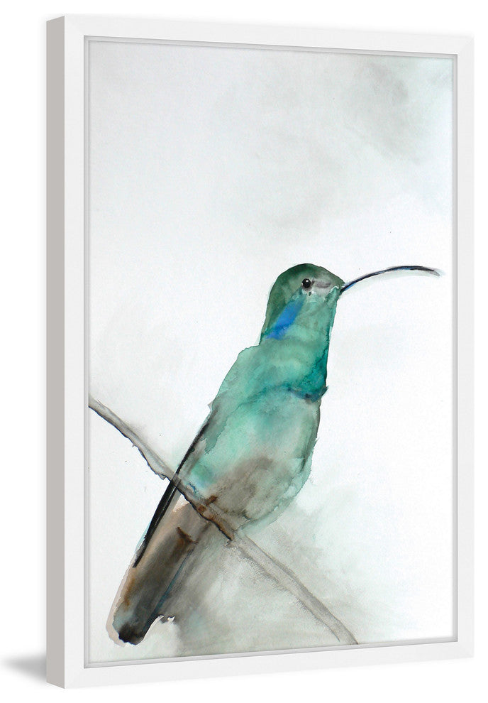 Marmont Hill, "August Bird" by Christine Lindstrom Framed Painting Print, 20x30