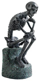 Skeleton Thinker Statue
