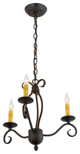 18W Sienna 3 LT Chandelier