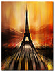 Paris Abstract Canvas Wall Art