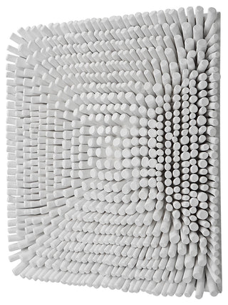 Uttermost Portside White Wood Wall Panel