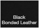 Polo Chrome Stools, Chrome Base, Black Bonded Leather
