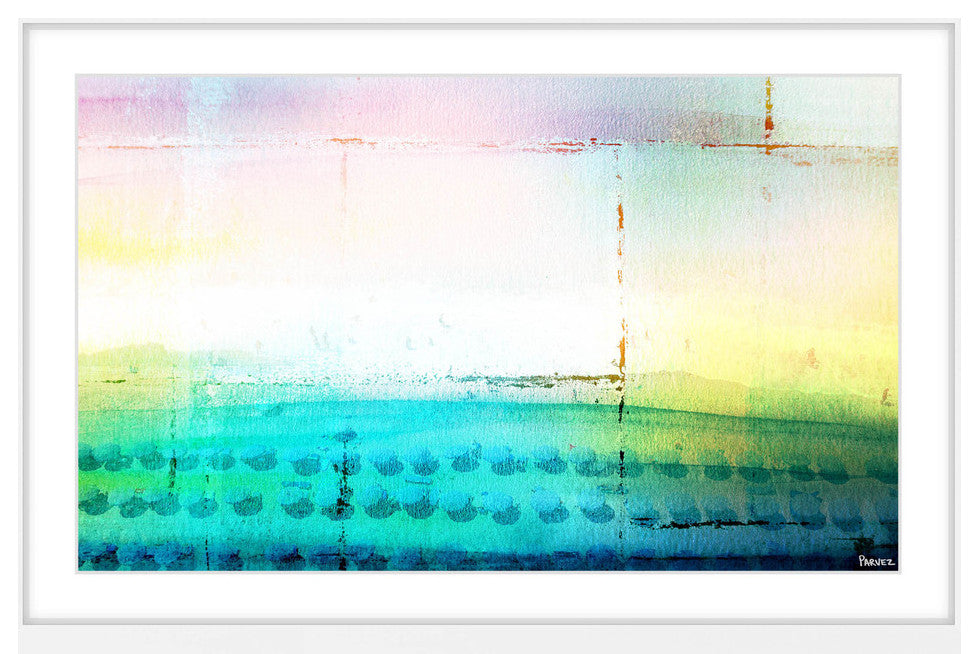 "Beach Light" Framed Painting Print, 24"x16"