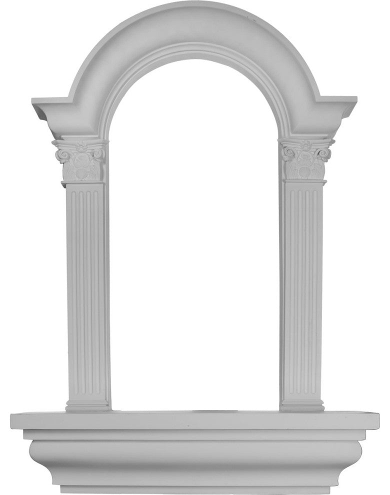 Hillsborough Wall Niche, Surface Mount