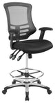 Calibrate Mesh Drafting Chair, Black